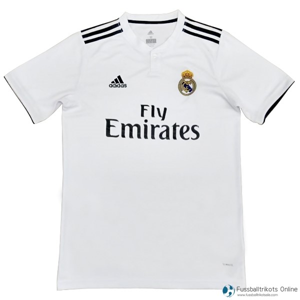 Real Madrid Trikot Heim 2018-19 Weiß Fussballtrikots Günstig